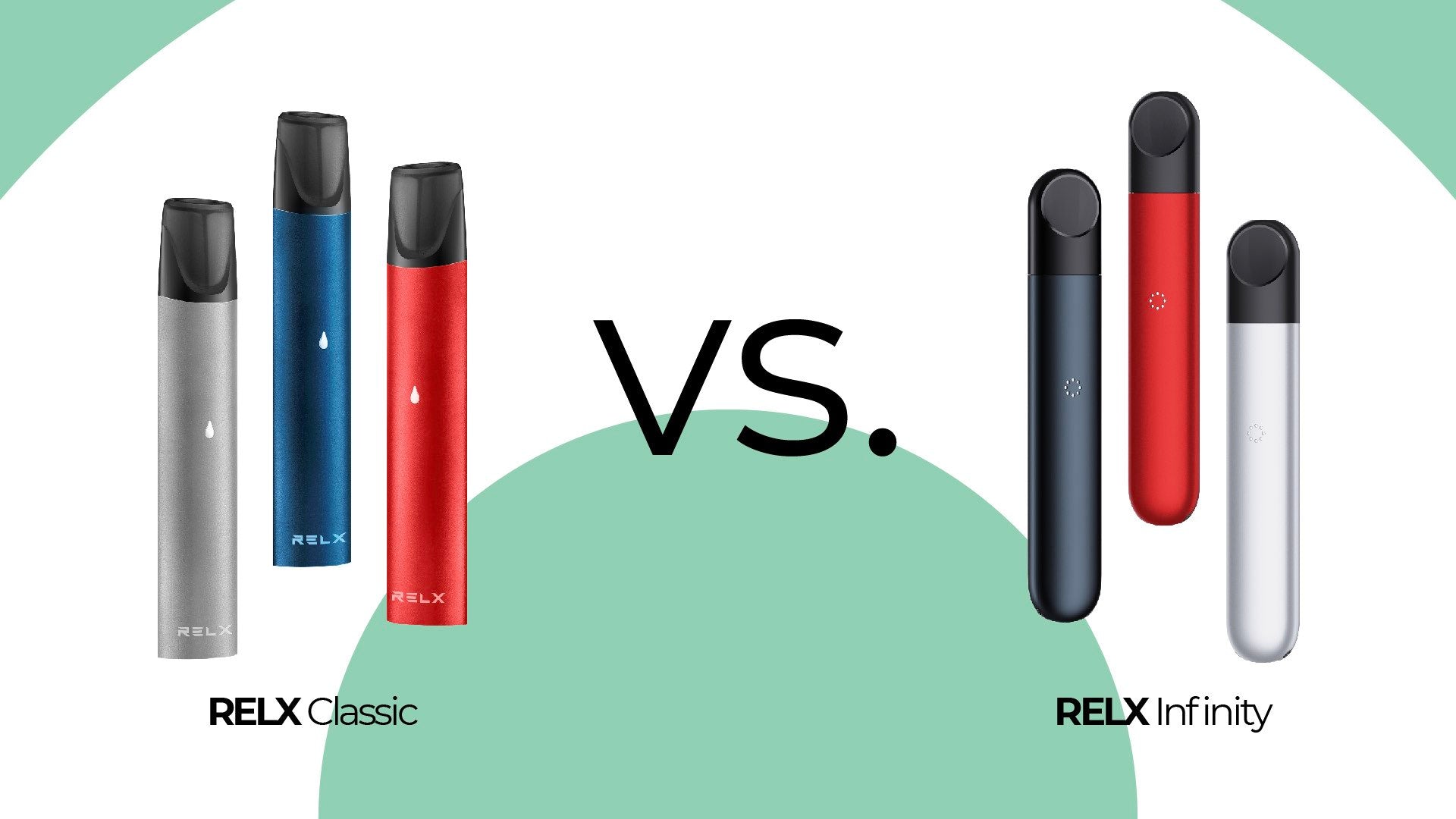 Classic Device vs Infinity Device | RELX Official Classic Device vs Infinity Device | RELX Official
