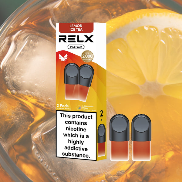 Shop RELX Global E-cigrette Vape RELX Pod Pro Lemon Ice Tea Fresh Lemon 1.8% Nicotine