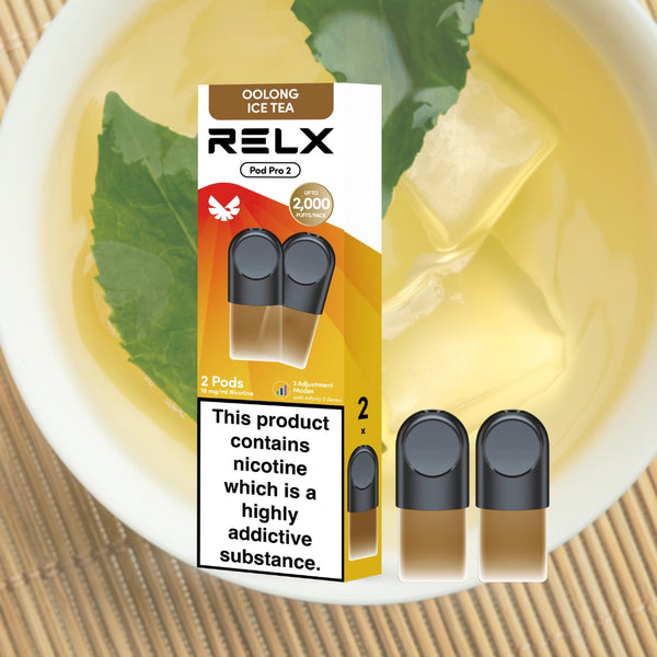 Shop RELX Global E-cigrette Vape RELX Pod Pro Oolong Ice Tea Oolong Tea 1.8% Nicotine