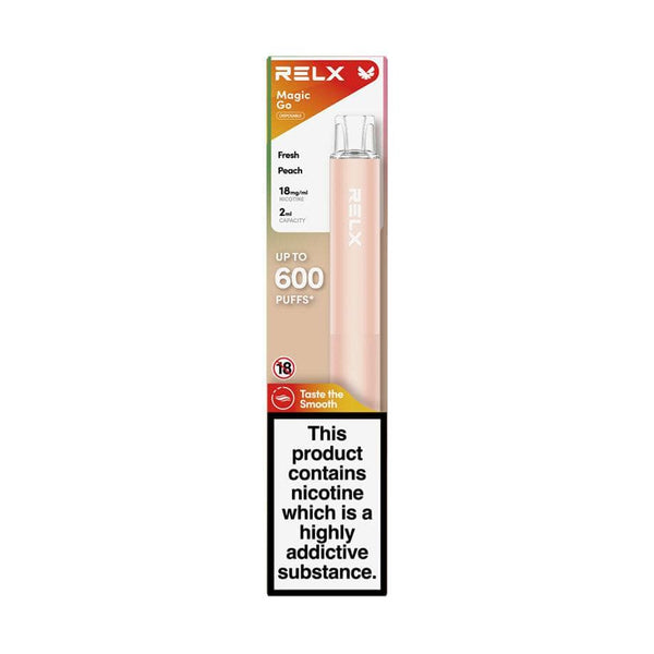 RELX MagicGo GA600 magicgo-ga600-disposable-vape-relxnow-official-fresh-peach-31607788830854