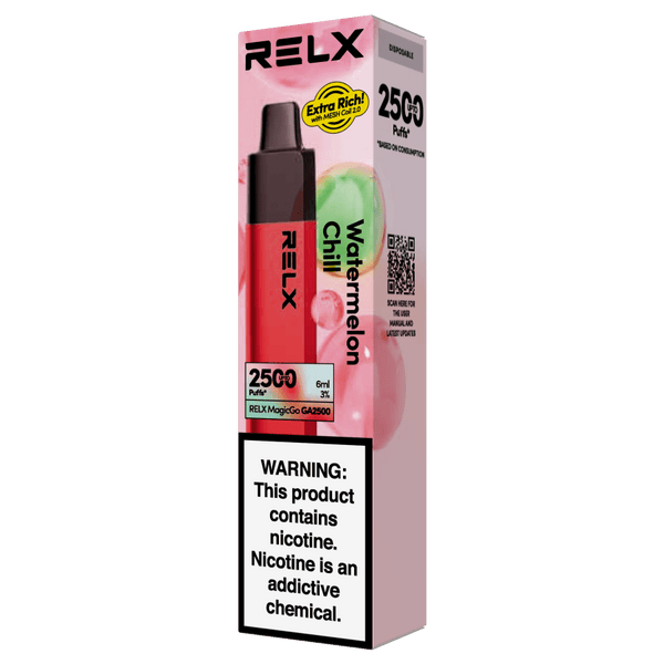 MagicGo GA600 Disposable Vape | RELXNOW Official RELX MagicGo GA2500 Watermelon Chill