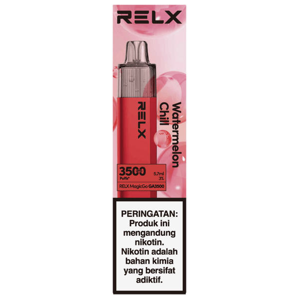 RELX MagicGo GA3500 Disposable Vape | RELXNOW Official RELX MagicGo GA3500 Watermelon Chill