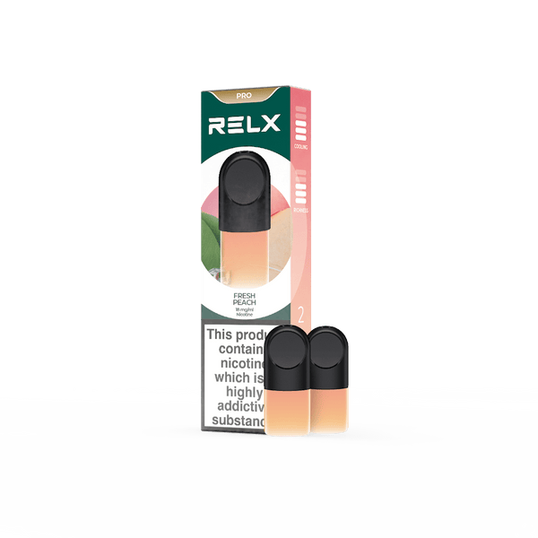 RELX Pod Pro (Autoship) (2-packed) 18mg ml Fresh Peach relx-official-relx-pod-pro-vape-pods-with-rich-flavors-2-packed-18mg-ml-fresh-peach-32848509993094