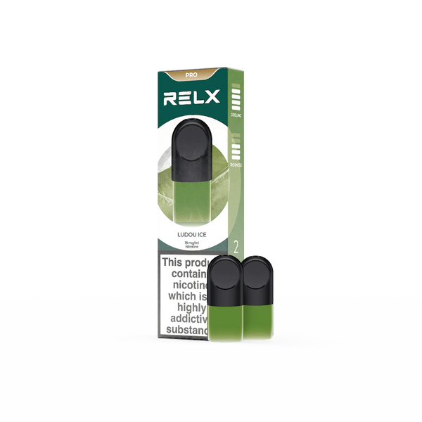 RELX Global E-cigrette Vape RELX Pod Pro Ludou Ice Price Us 11.40 1.8% Nicotine