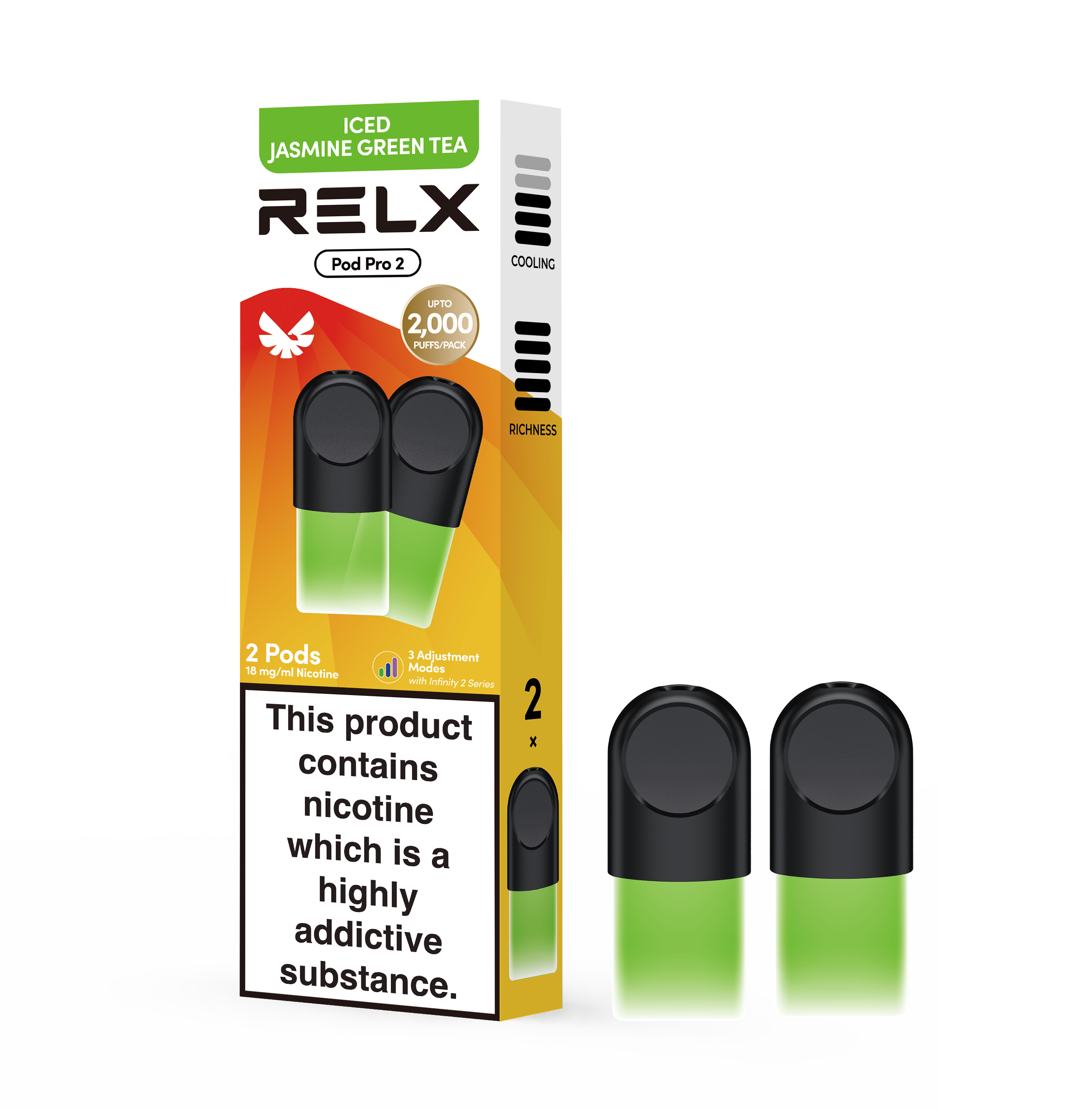 elf bar vape uk Pod Relx Garden S Heart x1Und main image 0