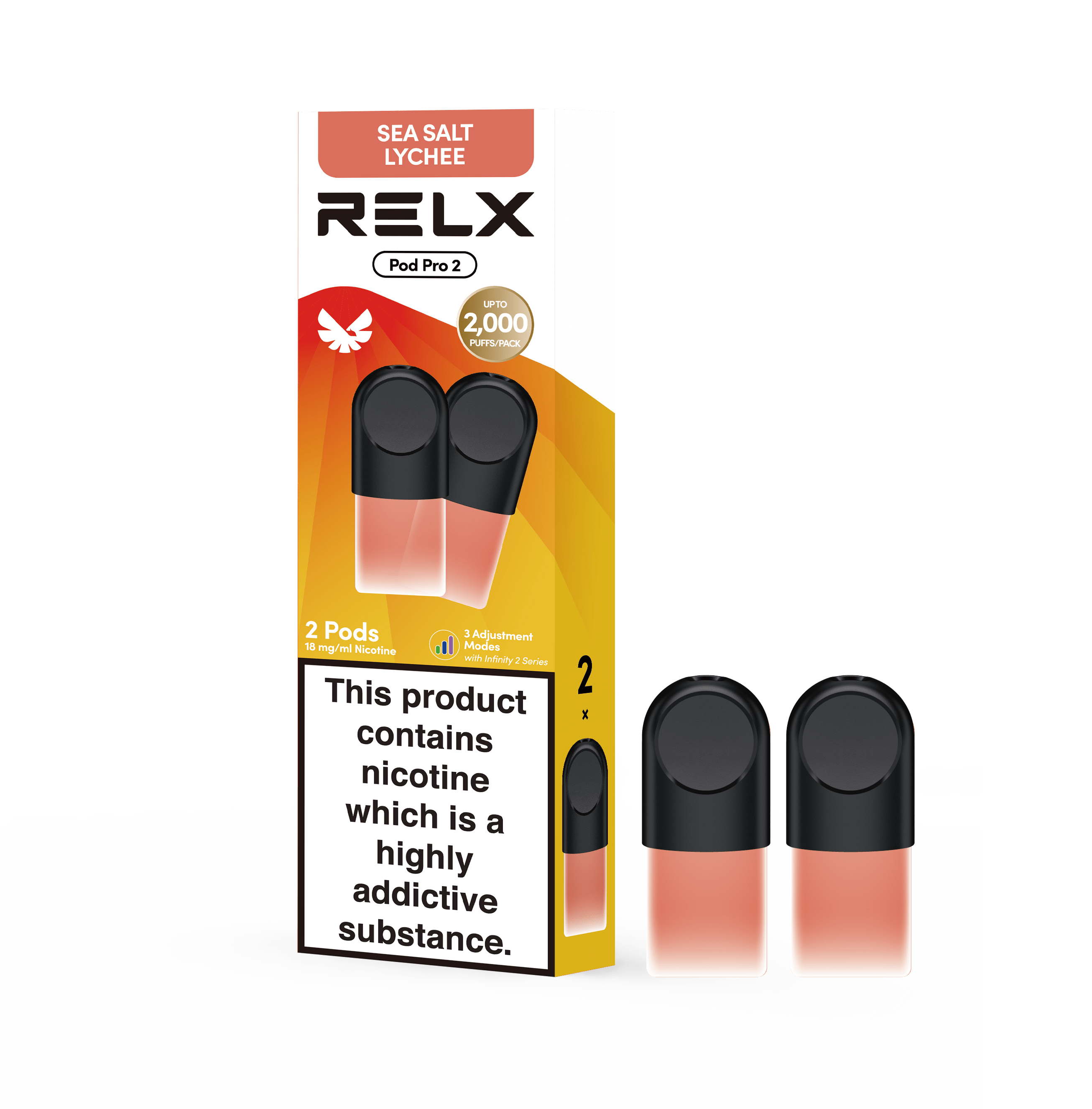 RELX Pod Pro Sea Salt Lychee Pods | Exotic Vape Pod | RELX Official RELX Pod Pro Sea Salt Lychee Pods | Exotic Vape Pod | RELX Official