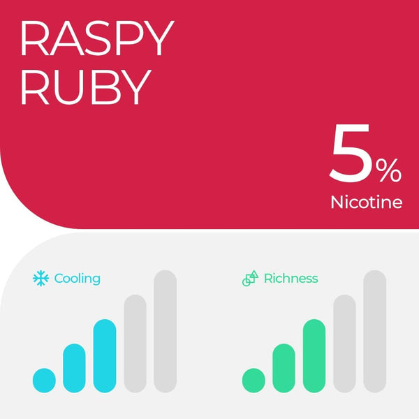 RELX Global E-cigrette Vape RELX Pod Pro Ruby Raspberry Medium Cooling and Richness 1.8% Nicotine