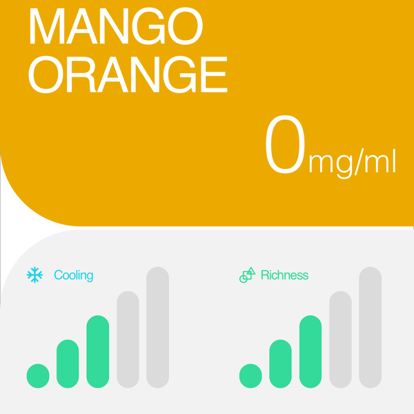 RELX Global E-cigrette Vape RELX Pod Pro Mango Orange(1 Packed) Medium Cooling and Richness 0% Nicotine