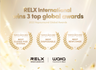 RELX Wins Three Categories at the Vapouround Global Awards 2023