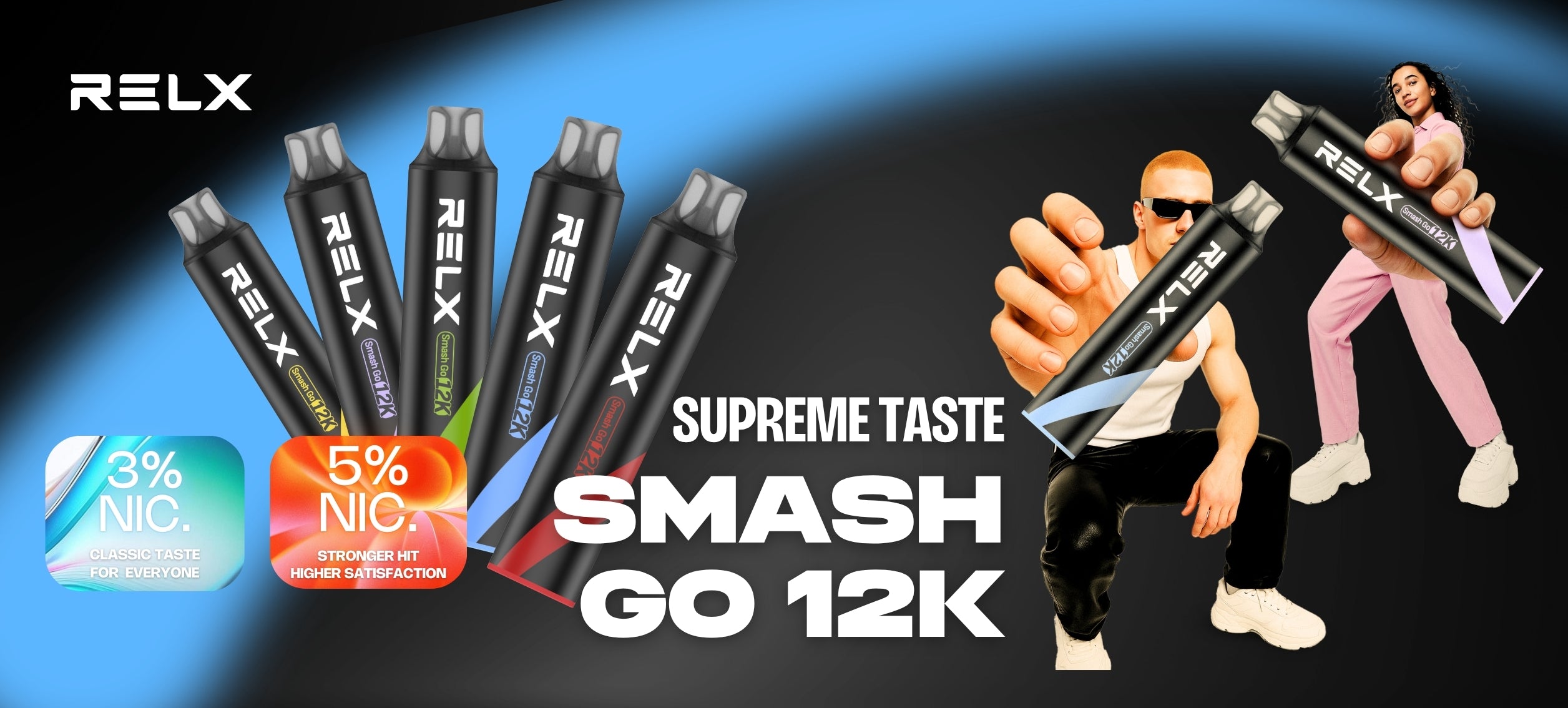 Explore RELX SMASH GO 12K | RELX Official Global