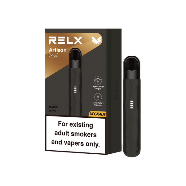 Buy RELX Artisan Device | RELX Global Official RELX Artisan Plus Device Black Wave
