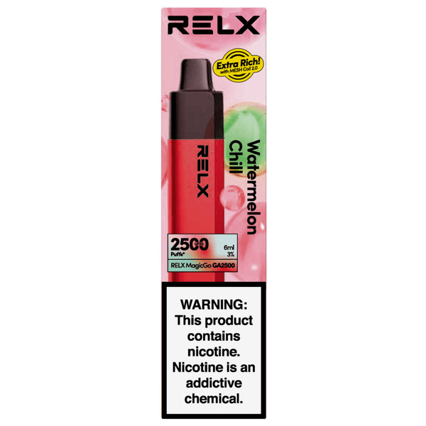 MagicGo GA600 Disposable Vape | RELXNOW Official RELX MagicGo GA2500 Watermelon Chill