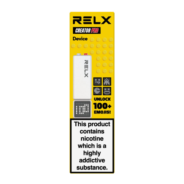 RELX Creator Pro Device | Smart Vape Battery & Adjustable Airflow RELX Creator Pro Device | Smart Vape Battery & Adjustable Airflow
