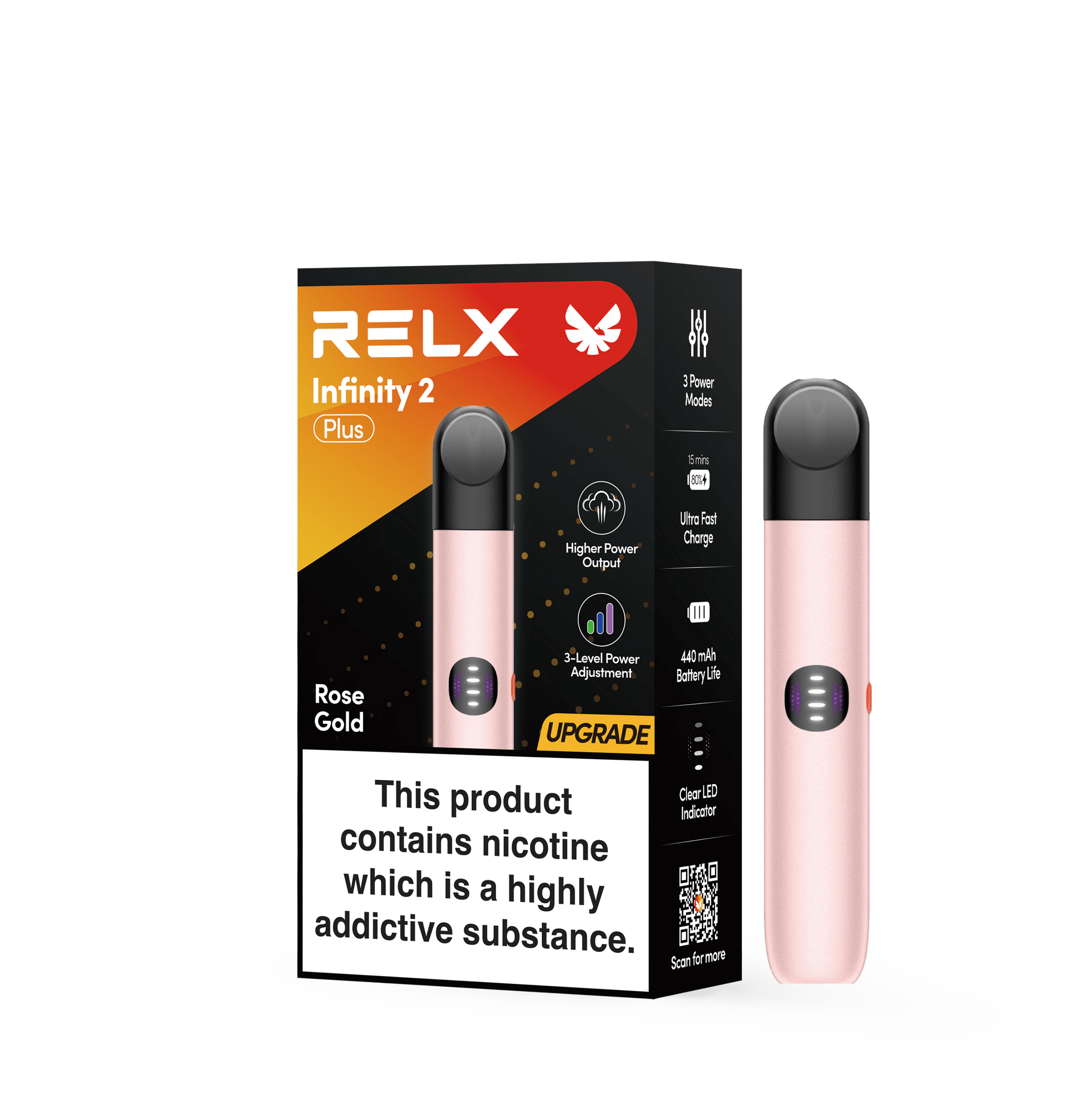 Relx Infinity 2 Plus - Rose Gold