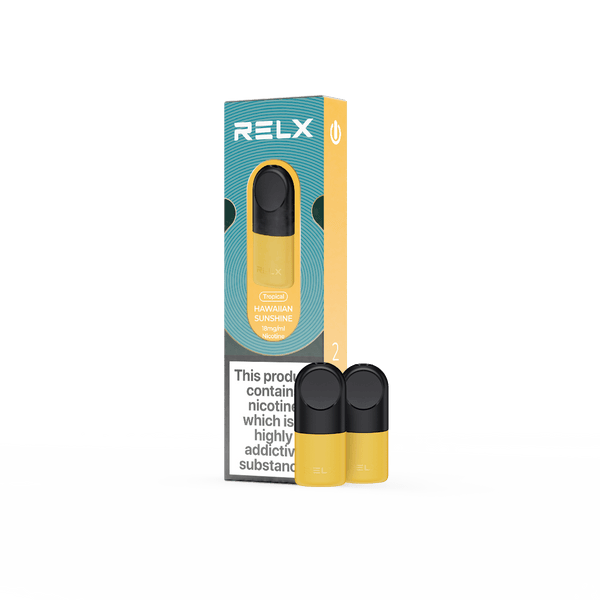 RELX Official | RELX Pod  RELX Pod 1.8% / Hawaiian Sunshine / 2-Packed
