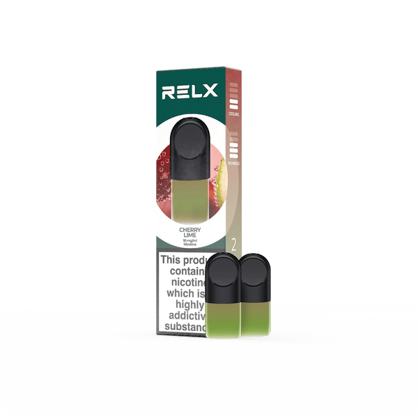 RELX Pod 1.80% Cherry Lime 2-Packed relx-official-relx-pod-32844920553606
