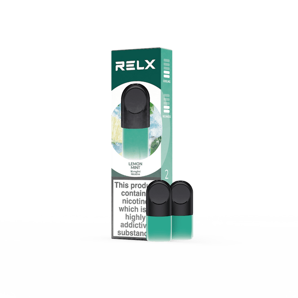 RELX Official | RELX Pod - Find the Right Vape Pods RELX Pod (Autoship) (2-packed) 18mg/ml / Lemon Mint

