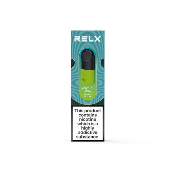 RELX Official | RELX Pod - Find the Right Vape Pods RELX Pod (Autoship) (2-packed) 18mg/ml / Menthol Xtra
