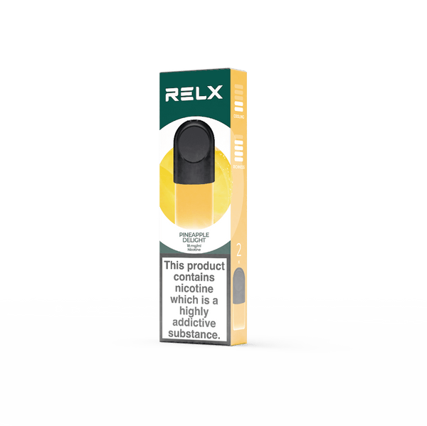 RELX Official | RELX Pod - Find the Right Vape Pods RELX Pod (Autoship) (2-packed) 18mg/ml / Pineapple Delight
