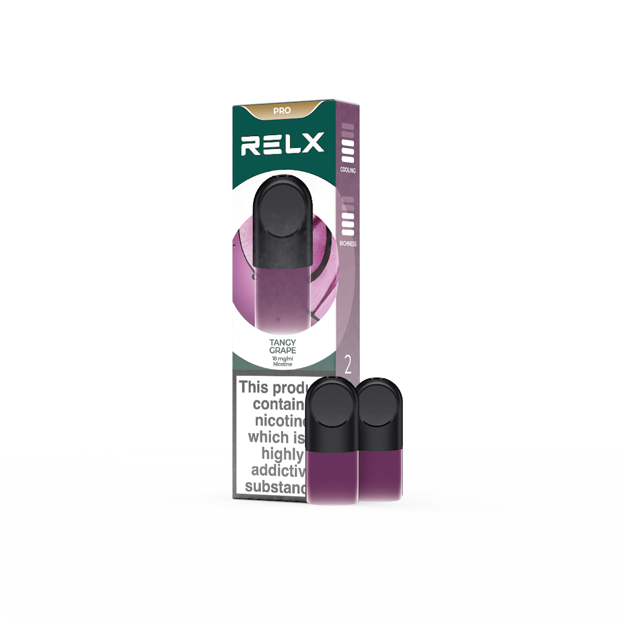 RELX Official | RELX Pod Pro Tangy Grape