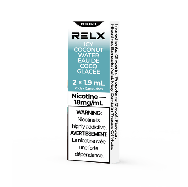 RELX Pod Pro 1.80% Beverage Icy Coconut Water relx-official-relx-pod-pro-vape-pods-with-rich-flavors-1-80-beverage-icy-coconut-water-33495032692870
