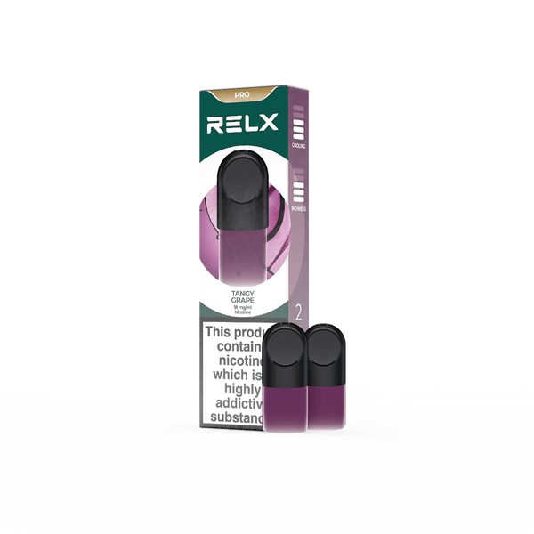 RELX Official | RELX Pod Pro - Vape Pods With Rich Flavors RELX Pod Pro (Autoship) (2-packed) 18mg/ml / Tangy Purple
