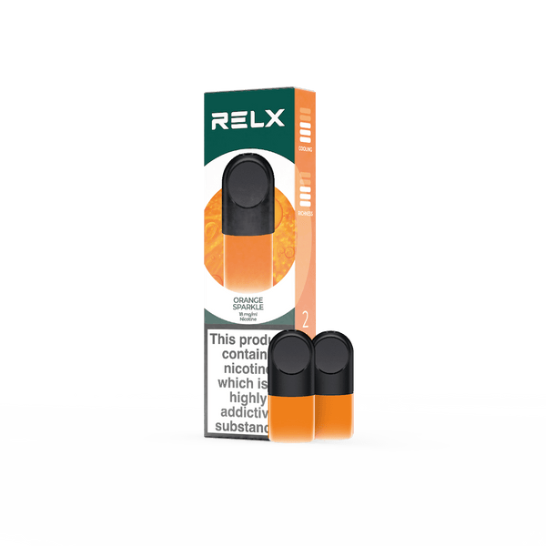 RELX Pod Pro 1.80% Beverage Orange Sparkle relx-official-relx-pod-pro-vape-pods-with-rich-flavors-33376992034950
