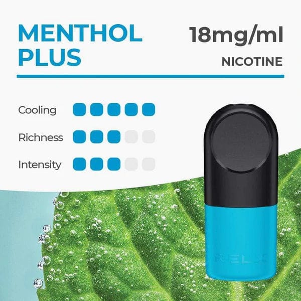 RELX Pod Pro refill vape pods product image, compatible prefilled pod cartridges for RELX Pod Pro devices.
