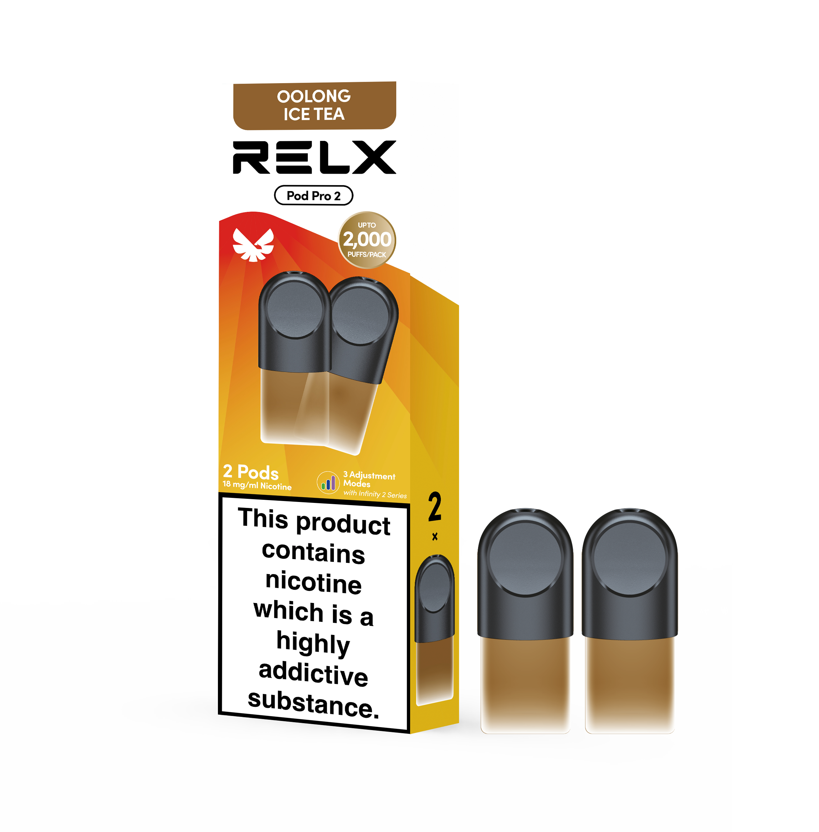 RELX Pod Pro Oolong Ice Tea Pods | Tea Vape Pod | RELX Official