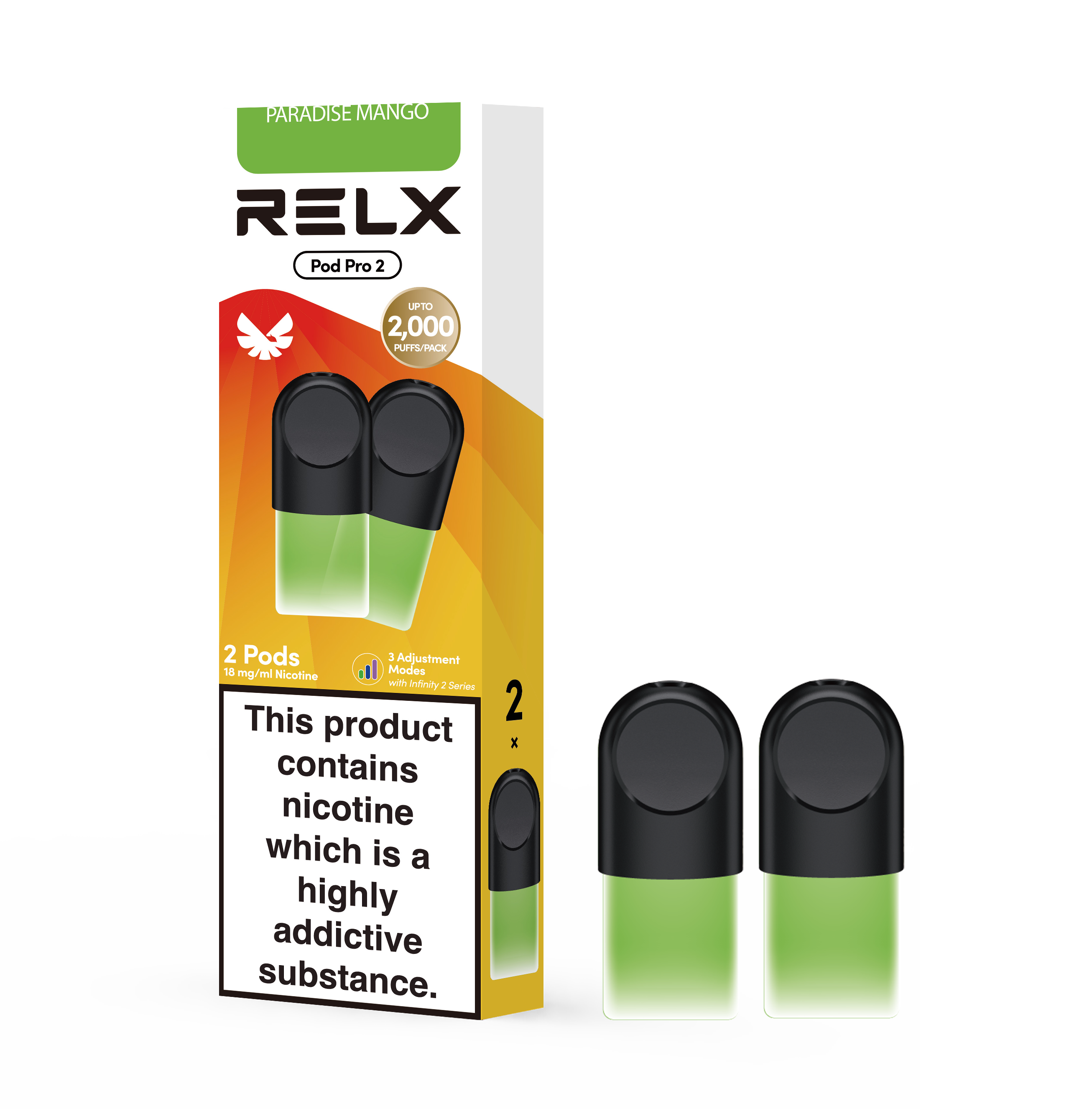 relx pod golden slice RELX Pod Pro Sunny Sparkle 2 Pack