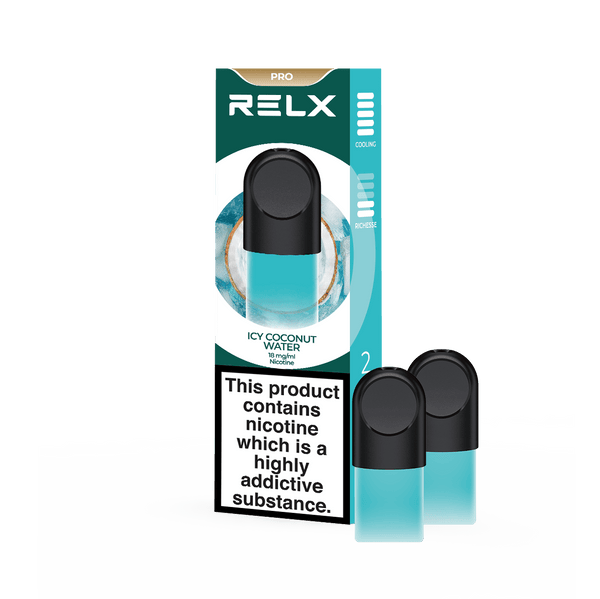 Shop Black Friday Deals on RELX Pod Pro | RELX Global Official RELX Pod Pro 1.80% / Beverage / Icy Coconut Water
