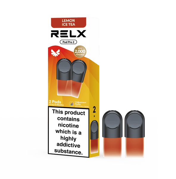 Shop Black Friday Deals on RELX Pod Pro | RELX Global Official RELX Pod Pro 1.80% / Tea / Lemon Ice Tea
