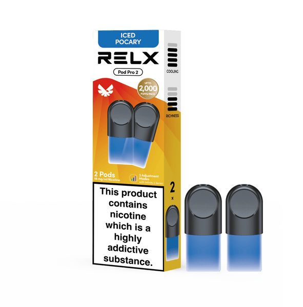 Shop New Year Deals on RELX Pod Pro | RELX Global Official RELX Pod Pro 1.80% / Beverage / Iced Pocary
