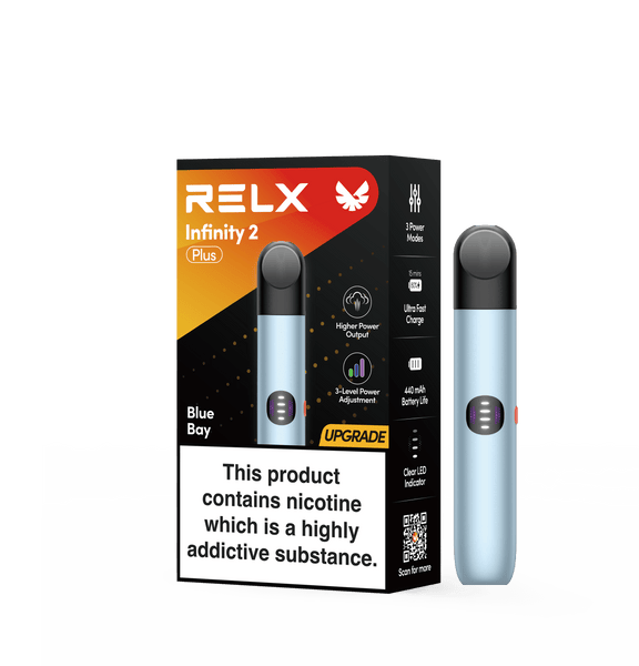 Shop RELX Infinity 2 Plus Device | RELX Global Official RELX Infinity 2 Plus Device Blue Bay
