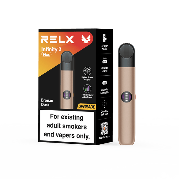 Shop RELX Infinity 2 Plus Device | RELX Global Official RELX Infinity 2 Plus Device Bronze Dusk
