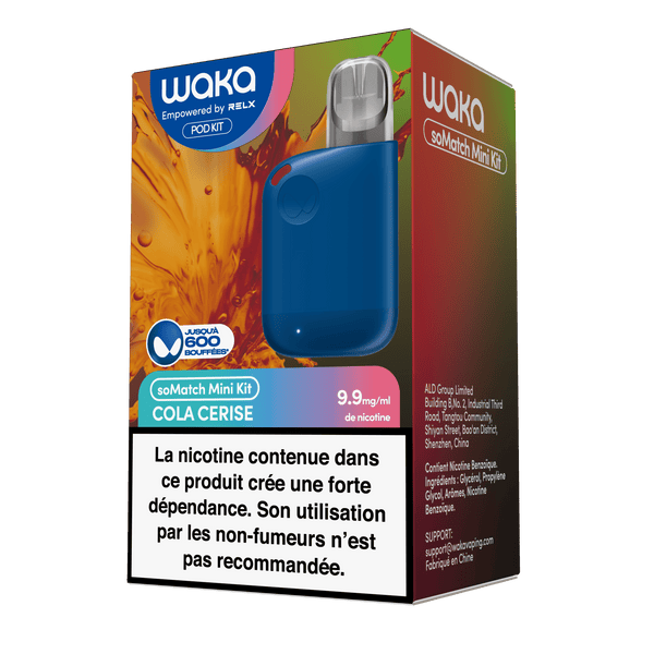 WAKA soMatch Mini KIt FR Version (Kit) Cherry Dark Sparkle waka-somatch-mini-kit-relx-offical-french-version-cherry-dark-sparkle-33627809251462
