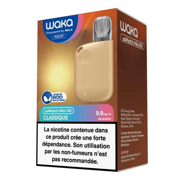 WAKA soMatch Mini KIt FR Version (Kit) Smokey Tobacco waka-somatch-mini-kit-relx-offical-french-version-smokey-tobacco-33627809316998
