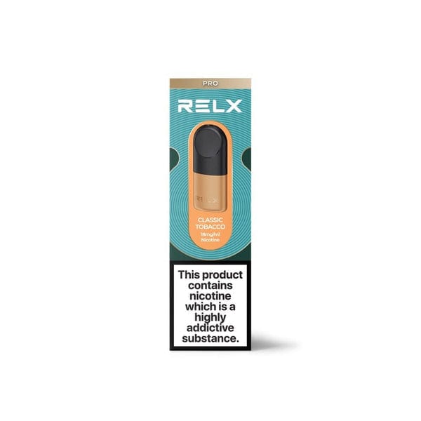 RELX Infinity Flavour Vape Pods Pro | RELX RELX Pod Pro 2-Packed / 1.8% / Classic Tobacco
