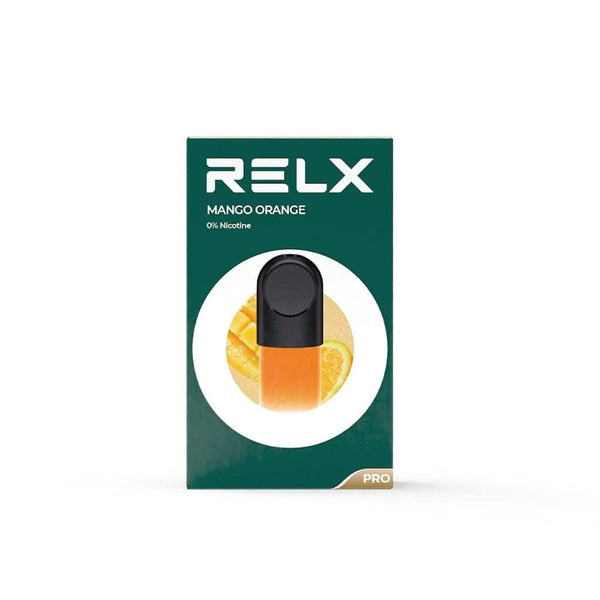 RELX Official | RELX Pod Pro - Vape Pods With Rich Flavors RELX Pod Pro 0% / Mango Orange / 1-Packed
