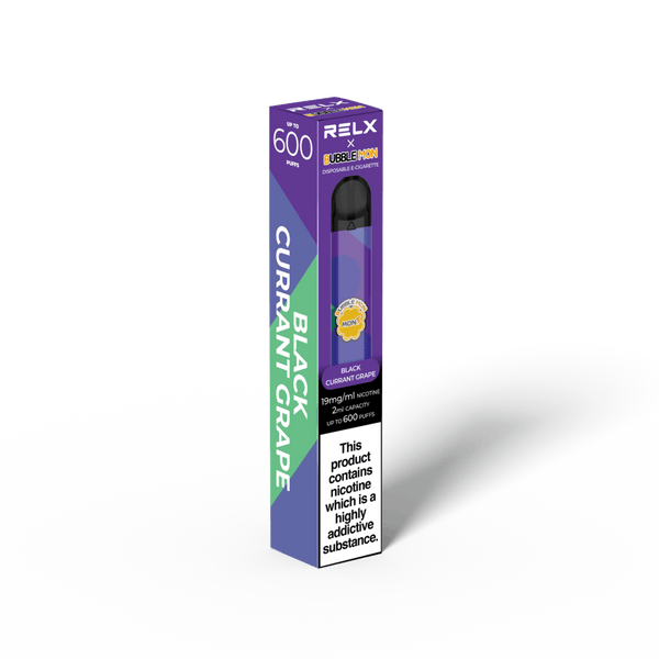 RELX UK Official - Disposable Vape RELX Bar Disposable Vape RELX Bar 1 Pack / Black Currant Grape
